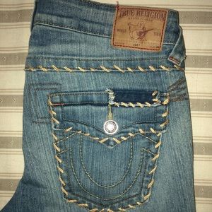 ONE DAY SALE! True Religion Light Wash Jeans JOEY